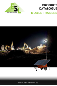 Mobile Trailer Solar Lights Catalogue